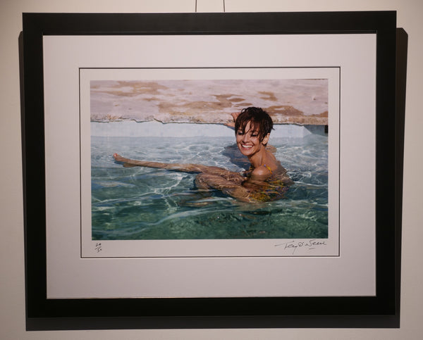 Audrey Hepburn in the South of France, 1966 — Limited Edition Print