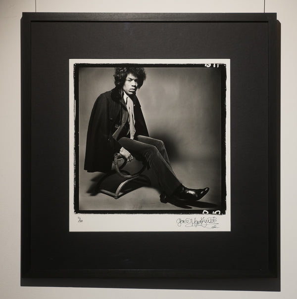 Jimi Hendrix photographed during a session in London, 1967 — Limited Edition Print
