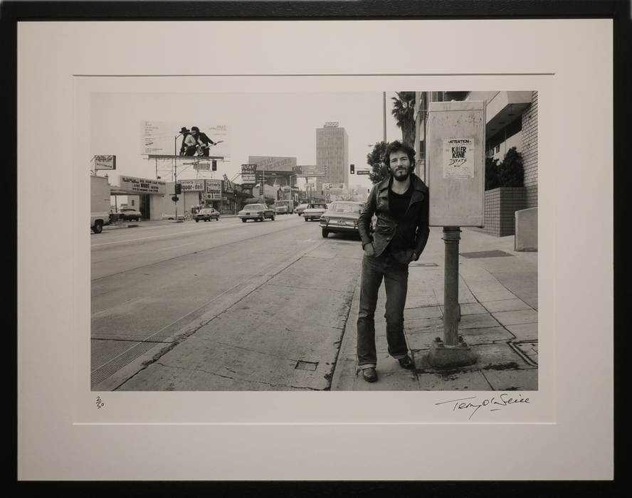 Bruce Springsteen on the Sunset Strip, 1975 — Limited Edition Print