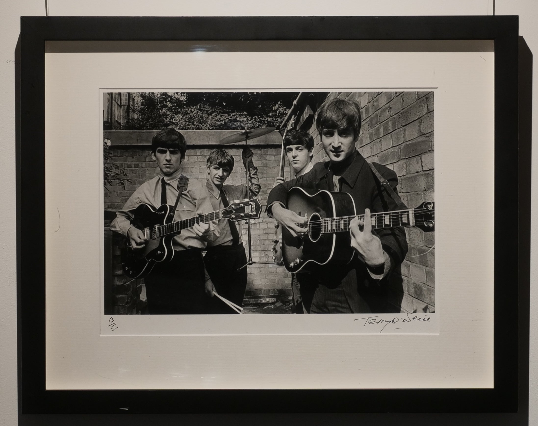 The Beatles at Abbey Road, 1963 — Limited Edition Print - Terry O