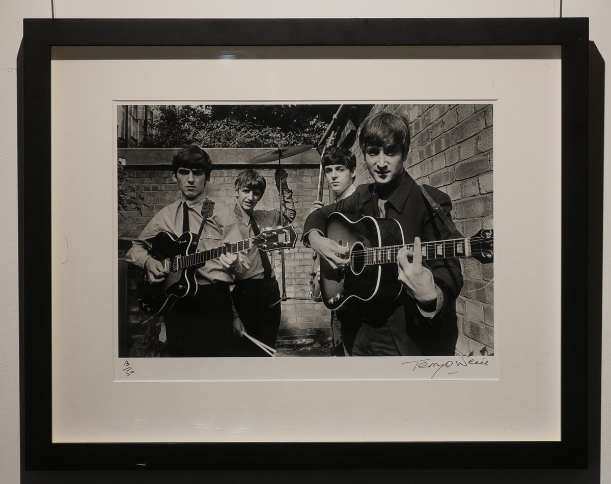 The Beatles at Abbey Road, 1963 by Terry O'Neill – Limited Edition Print.