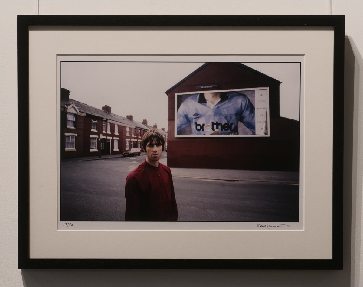 Liam Gallagher in Manchester, 1994 by Kevin Cummins – Limited Edition Print.