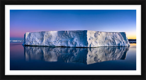 Fire and Ice, Antarctica, 2022 — Limited Edition Print, framed - Paul Nicklen