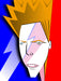 David Bowie's Ziggy Stardust by illustrator Robert Risko, unpublished , 1997 — Limited Edition Print