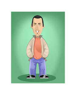 Adam Sandler, 2023 - Limited Edition Print by Robert Risko – Limited Edition Print.