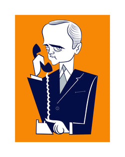 Bob Newhart, 2002 - Limited Edition Print by Robert Risko – Limited Edition Print.