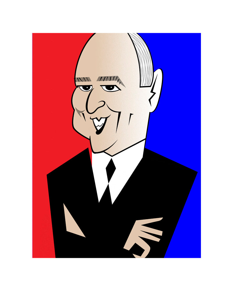 Carl Reiner, 2000 — Limited Edition Print - Robert Risko | Iconic Images