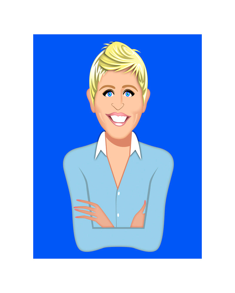 Ellen Degeneres, 2012 — Limited Edition Print