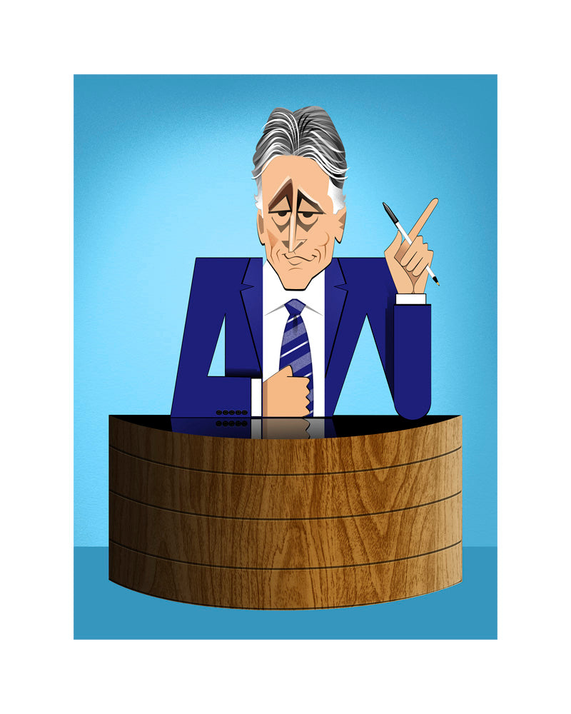 Jon Stewart, 2022 — Limited Edition Print