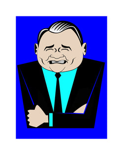 Jonathan Winters, 1999 - Limited Edition Print by Robert Risko – Limited Edition Print.