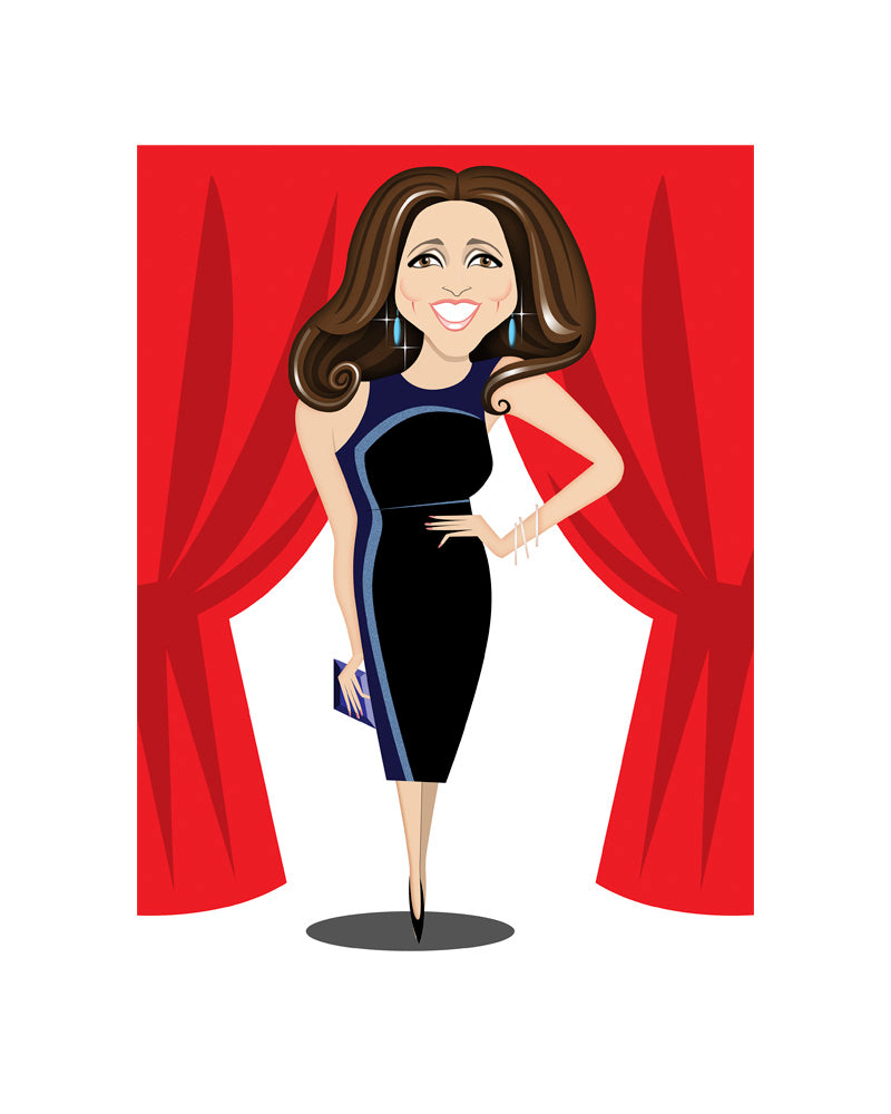 Julia Louis-Dreyfus, 2018 — Limited Edition Print