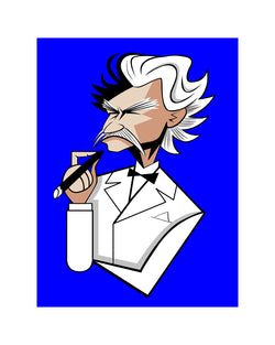 Mark Twain, 1835-1920 - Limited Edition Print by Robert Risko – Limited Edition Print.