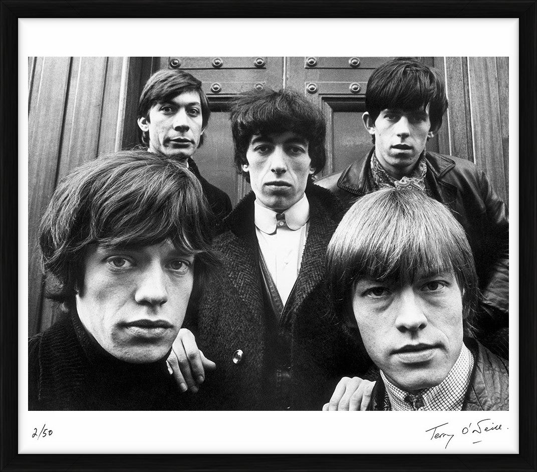 The Rolling Stones outside St George's Church, 1964 by Terry O'Neill – Limited Edition Print.