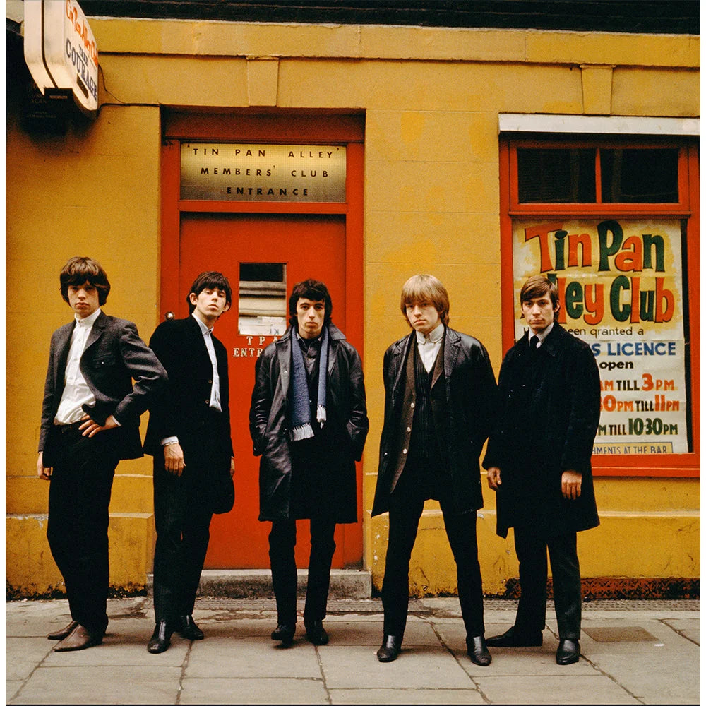 The Rolling Stones outside Tin Pan Alley Club, 1963 — Limited Edition Print