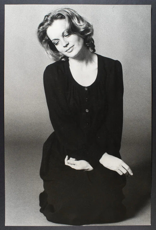 Romy Schneider, Rome, 1971 - Vintage Print