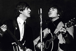 The Beatles' Paul McCartney and John Lennon at Wembley Studios in April 1964 – Limited Edition Print by Terry O'Neill – Limited Edition Print.