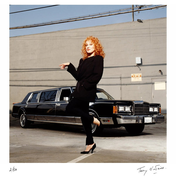 Bette Midler, 1990 — Signed Limited Edition Print - Terry O'Neill