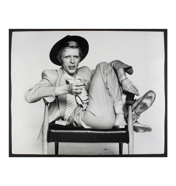 David Bowie in a Freddie Burretti Suit, 1974 – Vintage Print