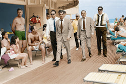 Frank Sinatra for The Lady in Cement, 1968, Colourised - Limited Edition Print by Terry O'Neill – Limited Edition Print.