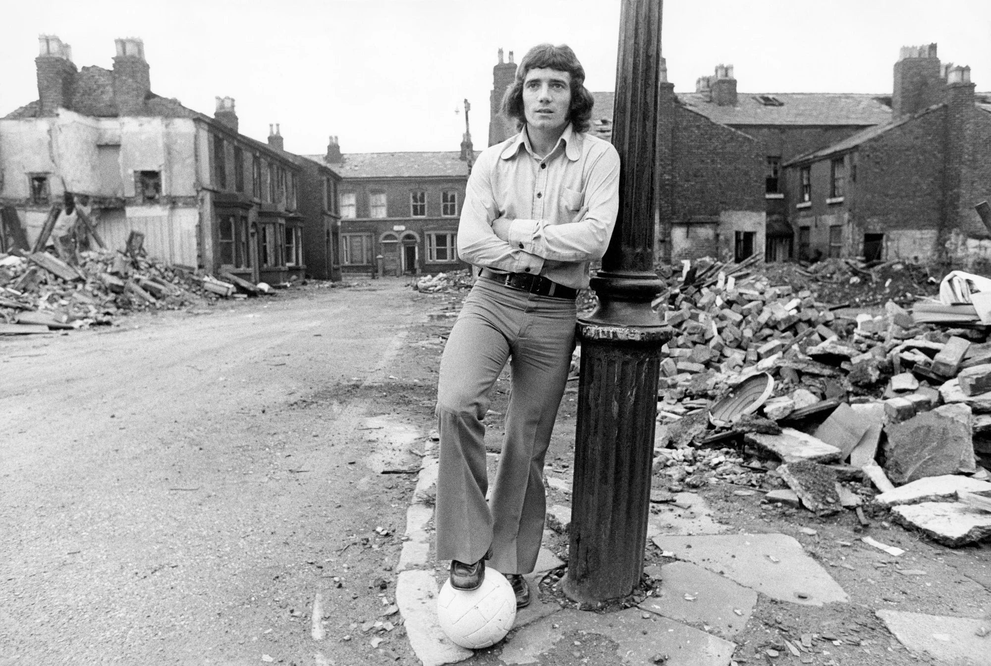 Kevin Keegan in Liverpool II, 1972 — Limited Edition Print