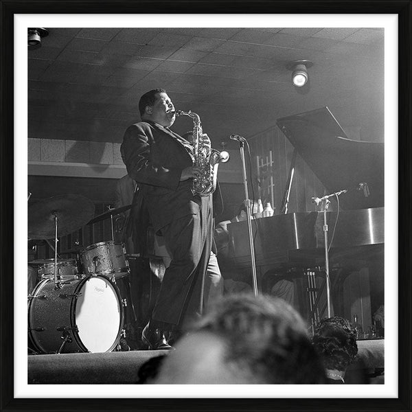 Cannonball Adderley at the Blue Note, 1960 — Limited Edition Print, framed - Ted Williams