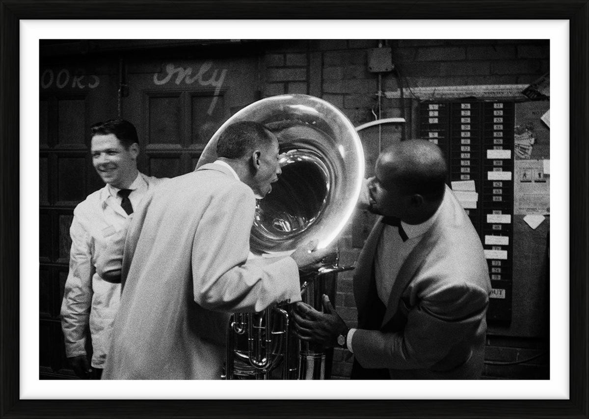 Joe Newman & Eddie Jones at the Playboy Jazz Festival by Ted Williams – Limited Edition Print.