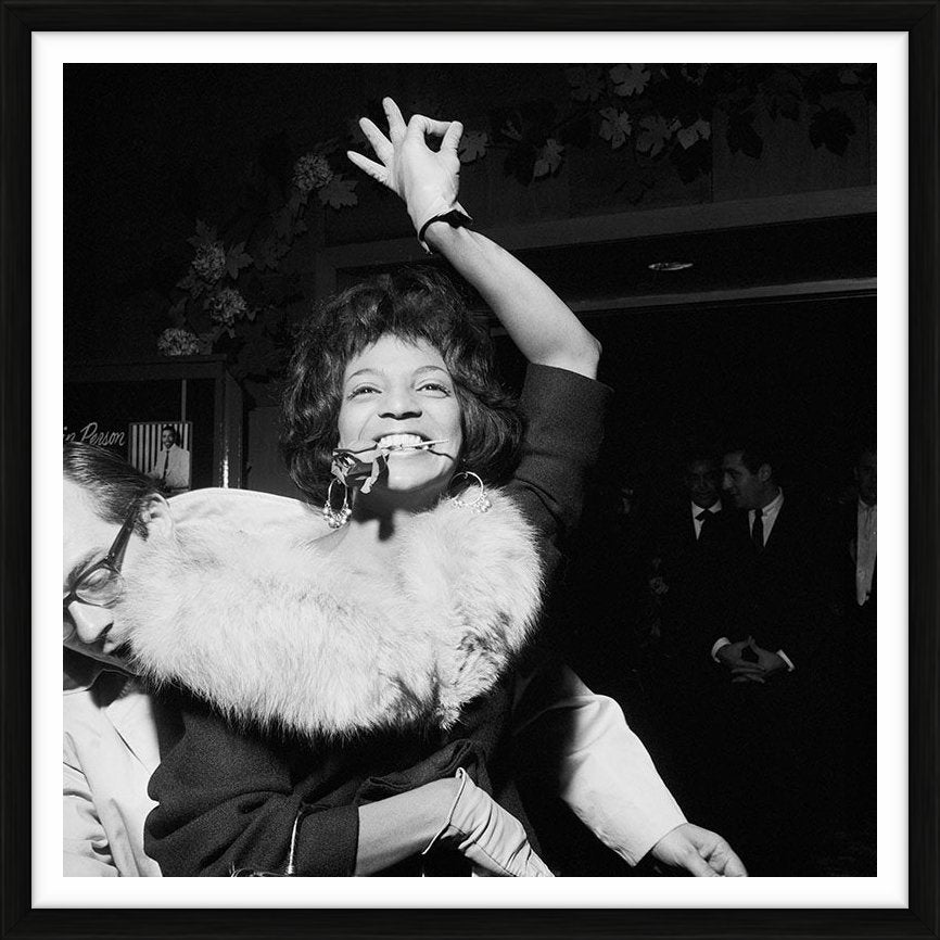 Nichelle Nichols dancing at Count Basie's party, 1961 - Limited Edition Print by Ted Williams – Limited Edition Print.
