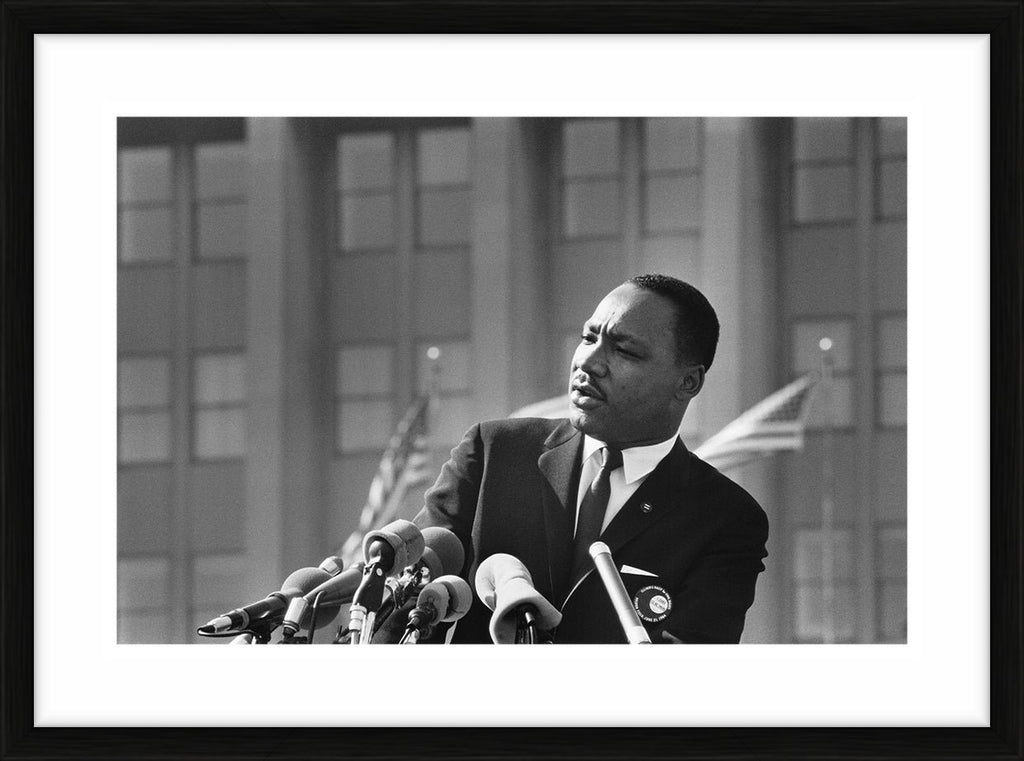 Martin Luther King, Jr. at the Illinois Rally for Civil Rights, 1964 - Limited Edition Print by Ted Williams – Limited Edition Print.