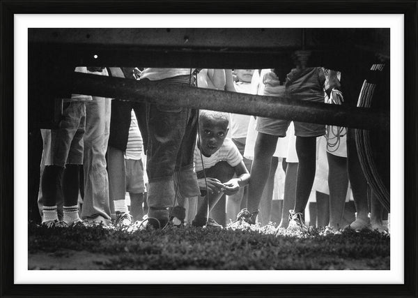 A child during the Illinois Rally for Civil Rights, 1964 — Limited Edition Print, framed - Ted Williams