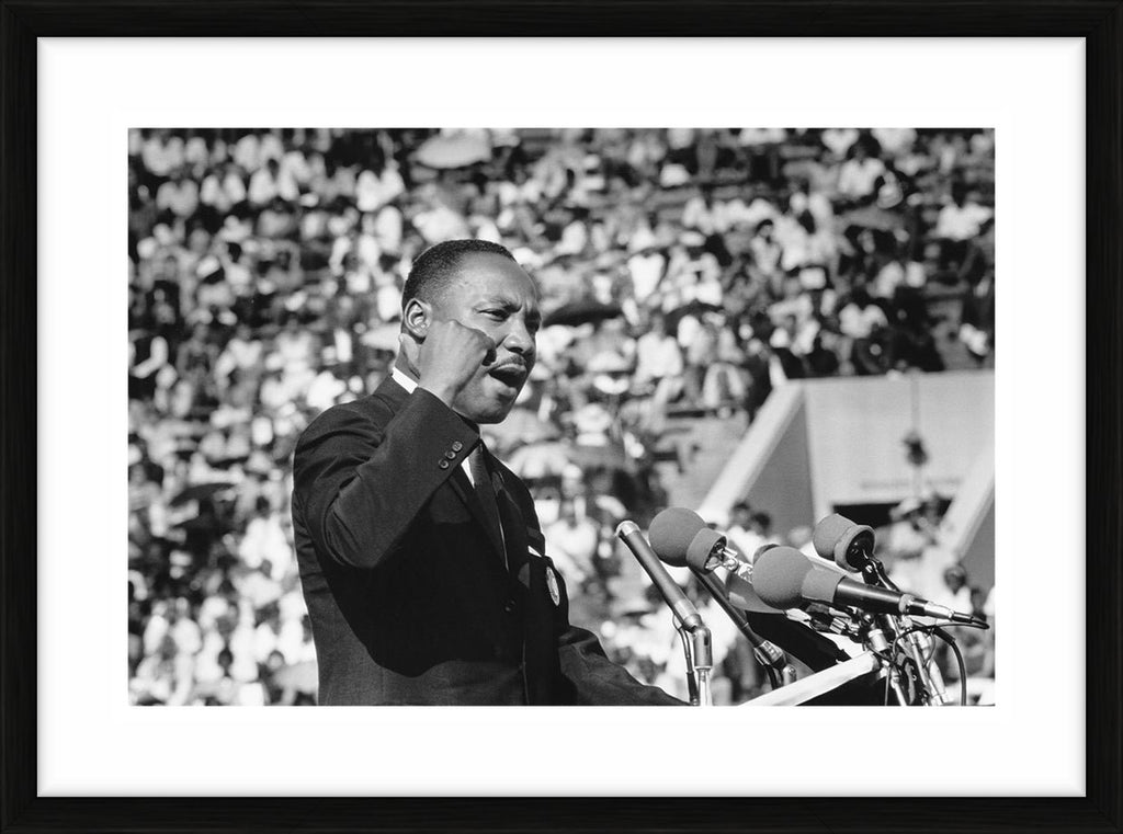 Martin Luther King, Jr. at a Civil Rights rally, 1964 - Limited Edition Print by Ted Williams – Limited Edition Print.
