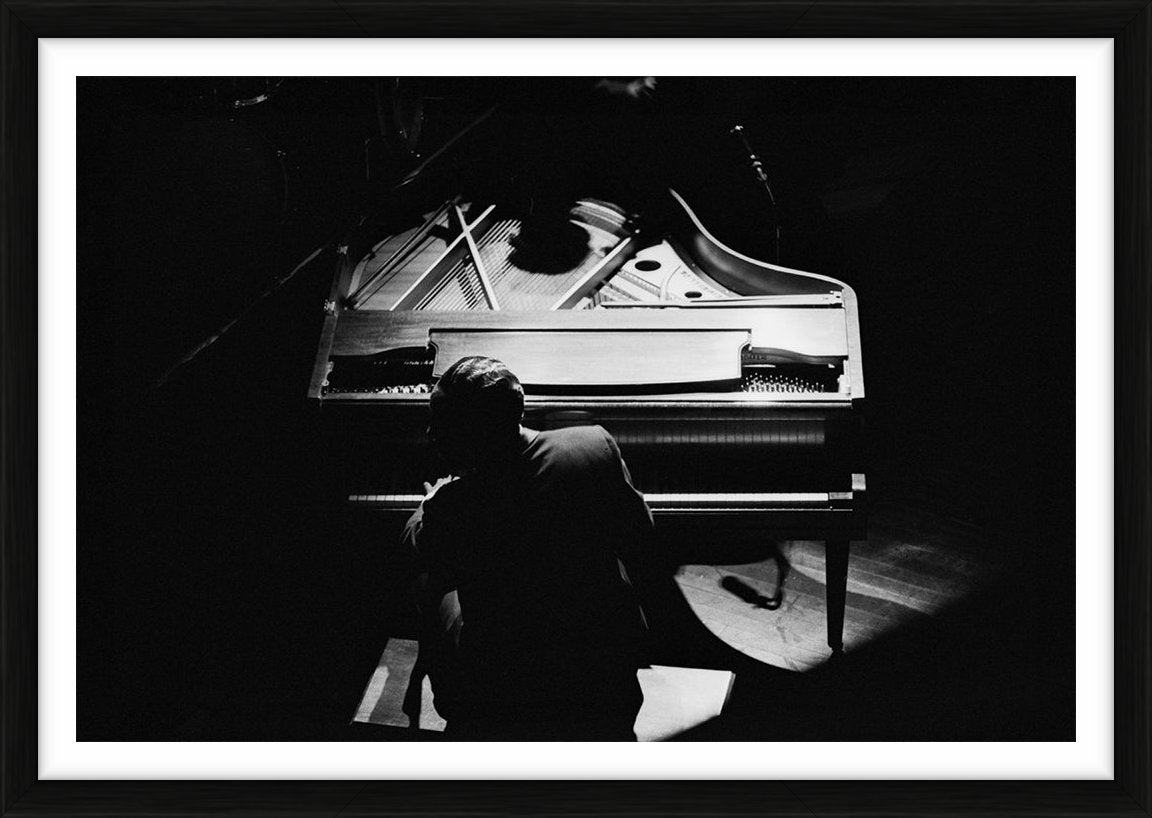Duke Ellington at the piano, 1960 by Ted Williams – Limited Edition Print.