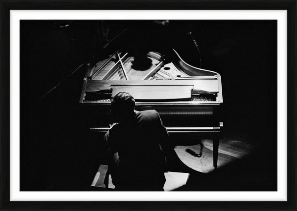 Duke Ellington at the piano, 1960 — Limited Edition Print, framed - Ted Williams