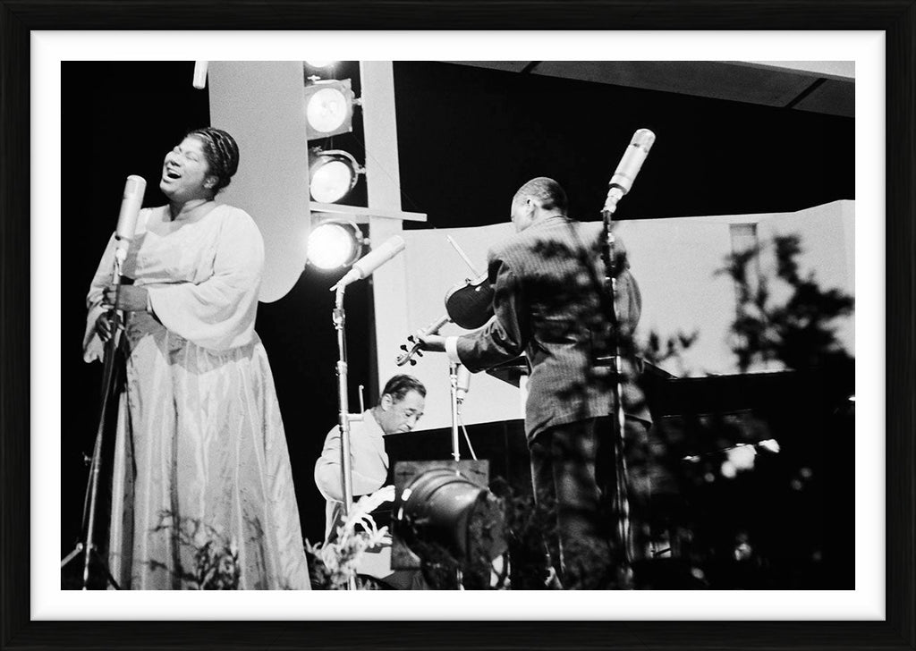 Mahalia Jackson & Duke Ellington at Newport Jazz Festival, 1958 - Limited Edition Print by Ted Williams – Limited Edition Print.