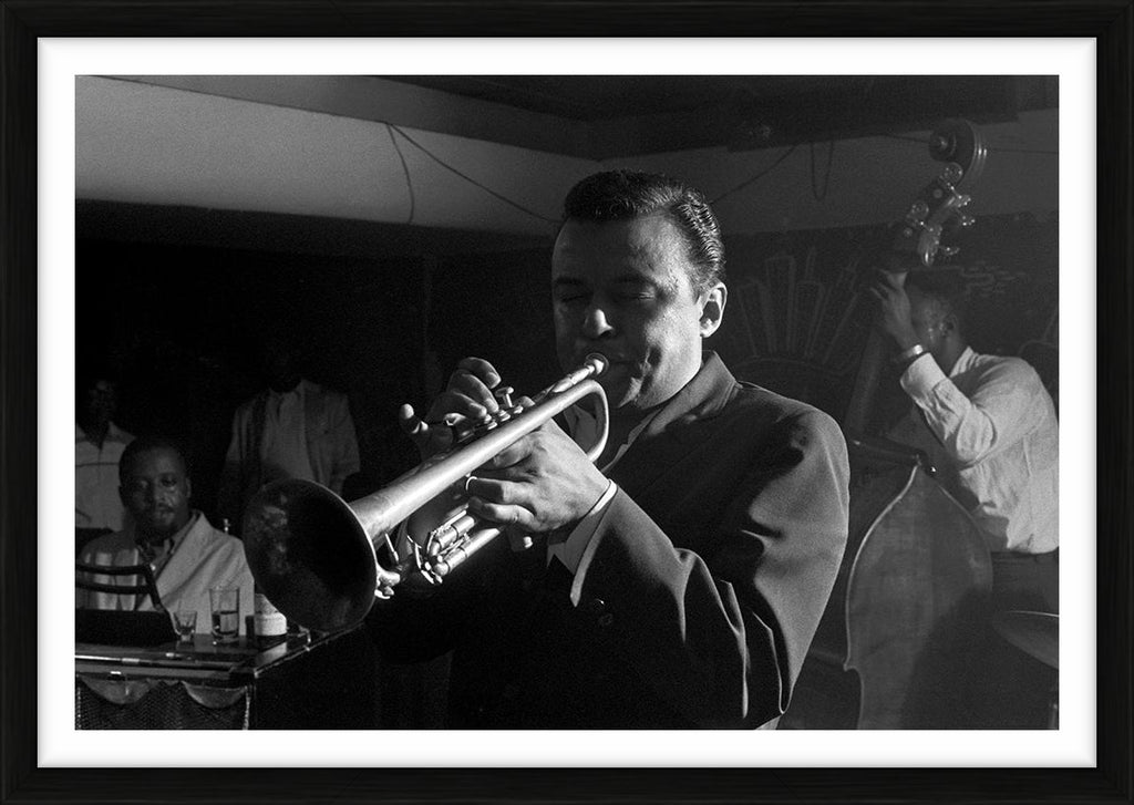 Ira Sullivan at Joe Segal’s club, 1960s - Limited Edition Print by Ted Williams – Limited Edition Print.