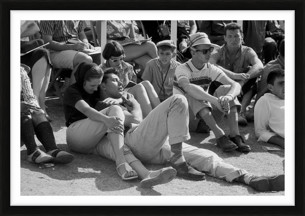A Couple at Newport Jazz Festival - Limited Edition Print by Ted Williams – Limited Edition Print.