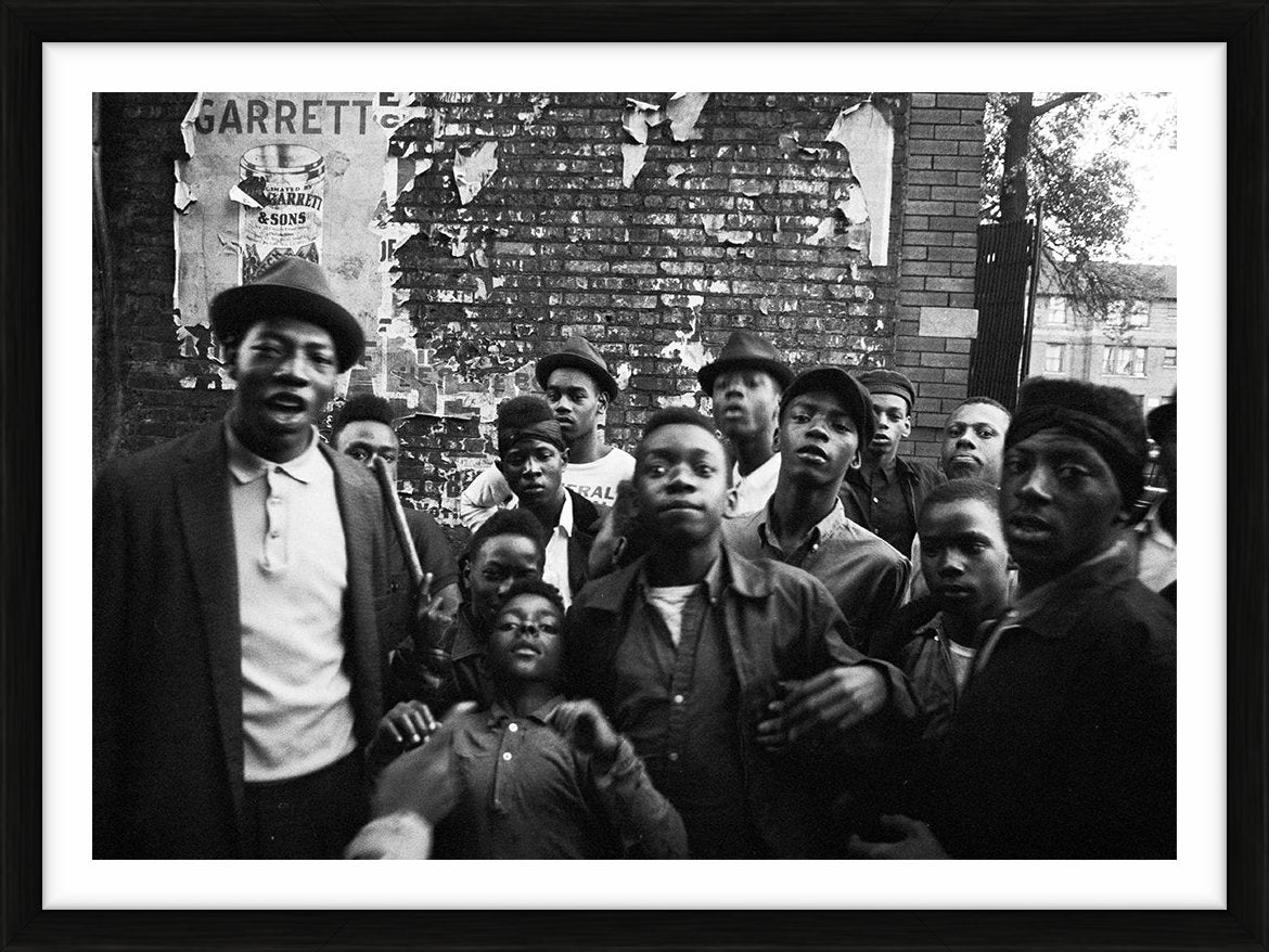 Vice Lords on the street by Ted Williams – Limited Edition Print.