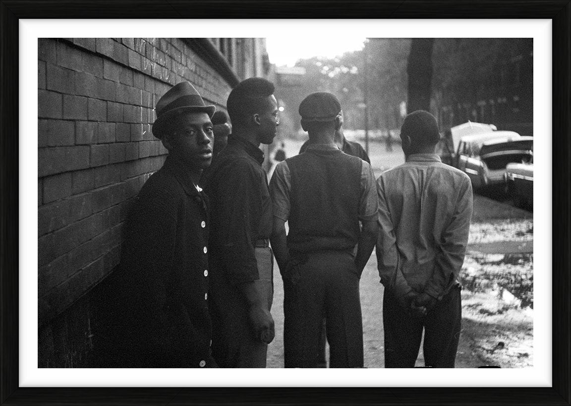 Vice Lords members in Chicago by Ted Williams – Limited Edition Print.