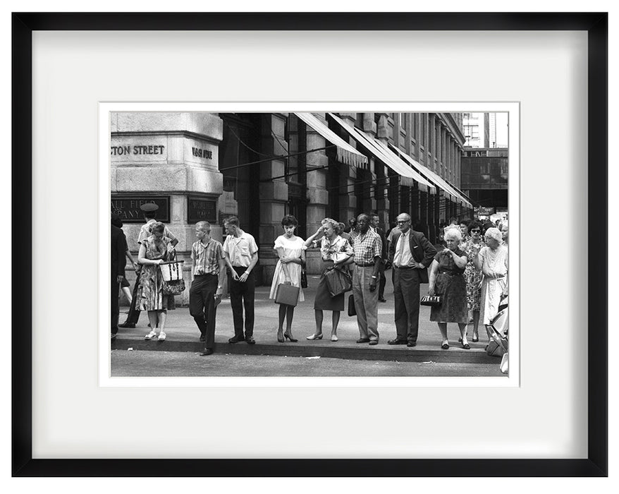 Street life in Chicago, 1950s by Ted Williams — Limited Edition Print