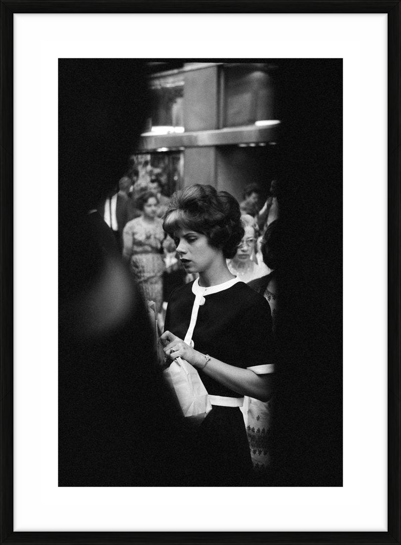 Bus Window series #3, Chicago, early 1960s - Limited Edition Print by Ted Williams – Limited Edition Print.