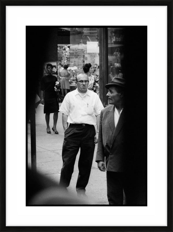 Bus Window series #5, Chicago, early 1960s — Limited Edition Print, framed - Ted Williams