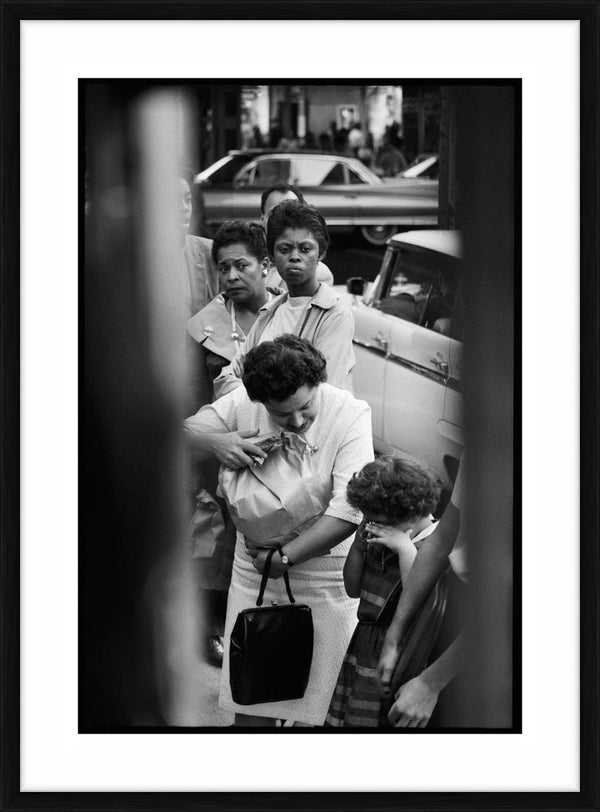 Bus Window series #4, Chicago, early 1960s — Limited Edition Print, framed - Ted Williams