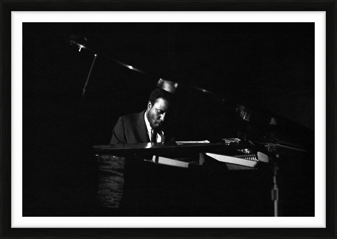 Thelonious Monk on stage at the Birdhouse, 1960 by Ted Williams – Limited Edition Print.