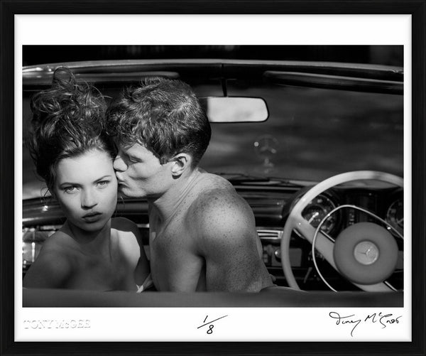 Kate Moss, 1988 — Limited Edition Print, framed - Tony McGee