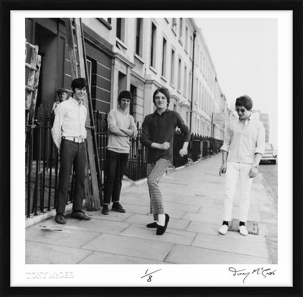 The Small Faces, 1966 — Limited Edition Print, framed - Tony McGee