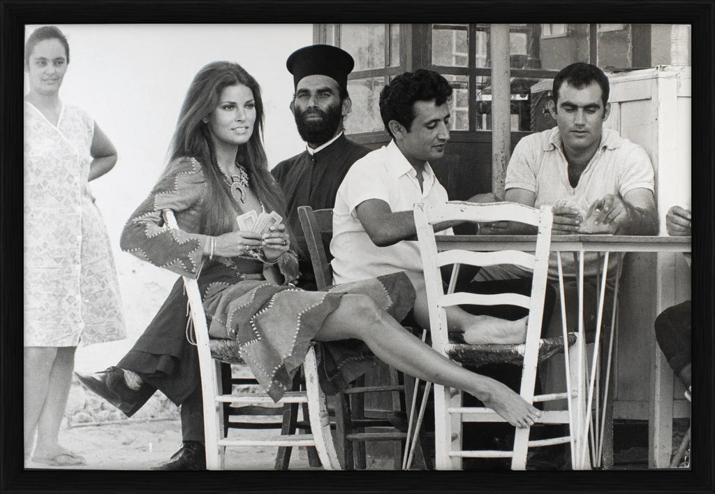 Raquel Welch in Cyprus, 1970 - Vintage Print by Terry O'Neill – Limited Edition Print.