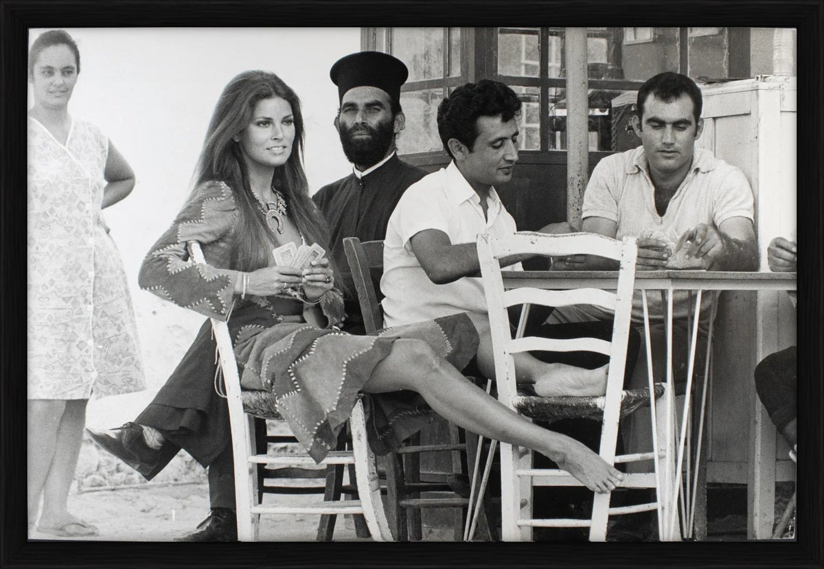 Raquel Welch in Cyprus, 1970 by Terry O'Neill – Limited Edition Print.