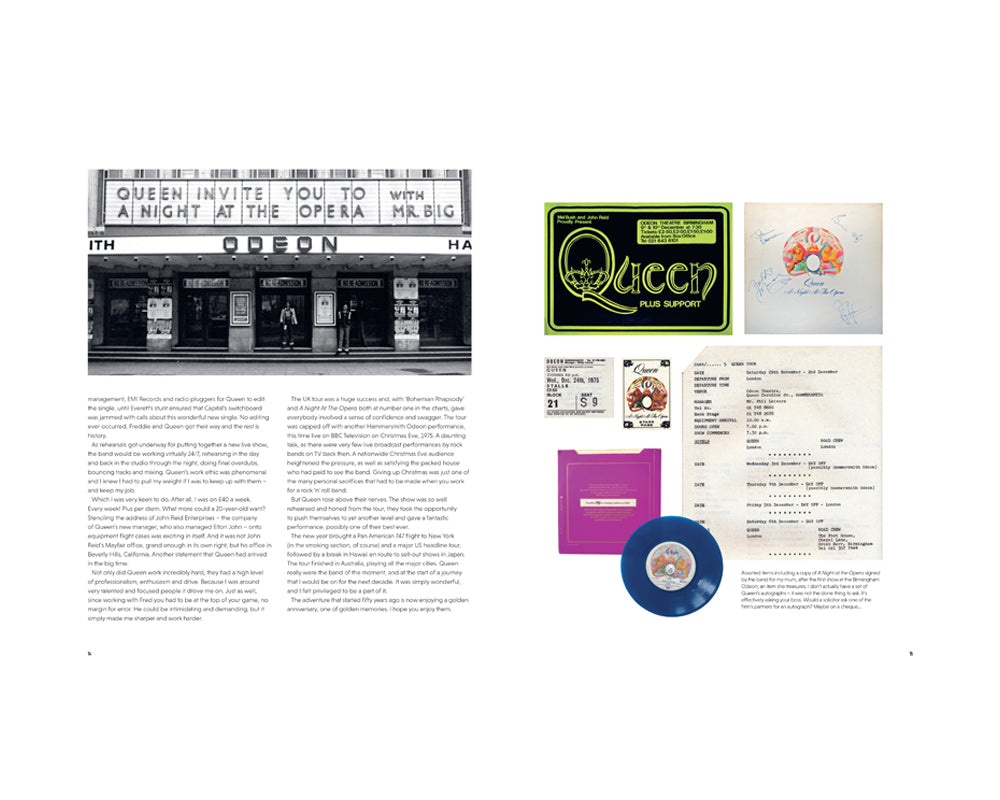 Queen Uncovered: Unseen Photographs, Rarities and Insights From Life With A Rock 'n' Roll Band with print of Queen — Bundle