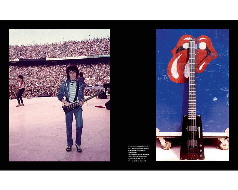 Stones From the Inside: Rare And Unseen Images - Hardcover by Bill Wyman – Limited Edition Print.