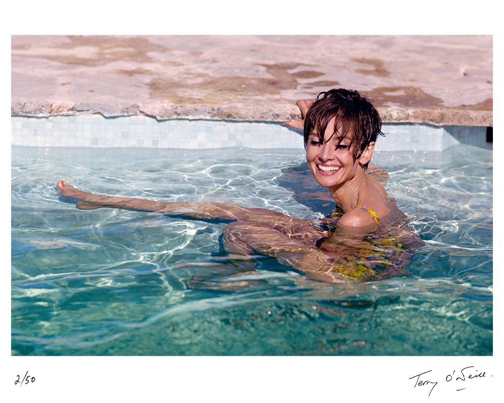 Audrey Hepburn in the South of France, 1966 — Limited Edition Print - Terry O'Neill