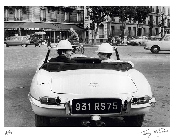 Audrey Hepburn & Peter O'Toole in Paris, 1966 — Limited Edition Print - Terry O'Neill